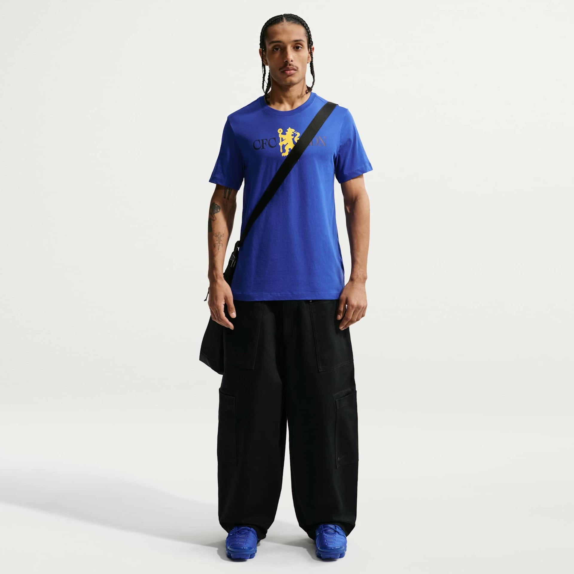Camiseta Chelsea Nike Crest Masculina - Foto 4