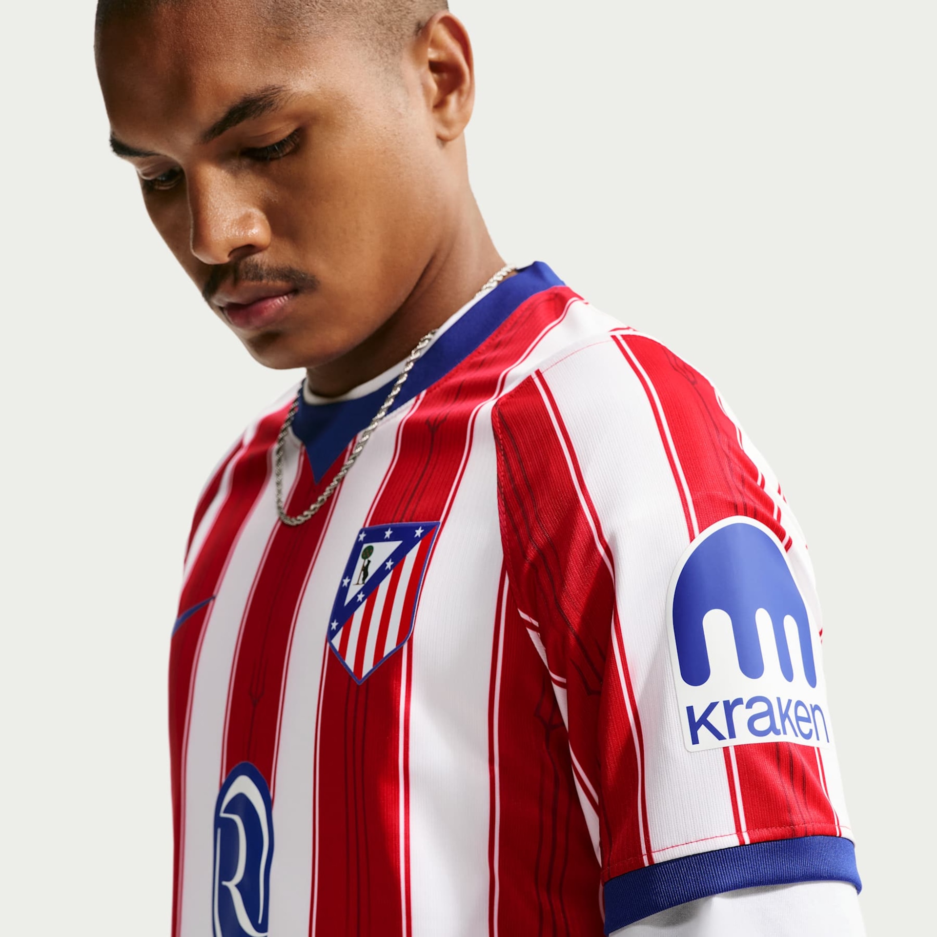 Camisa Atlético de Madrid Nike I 2026/27 Torcedor Pro Masculina - Foto 3