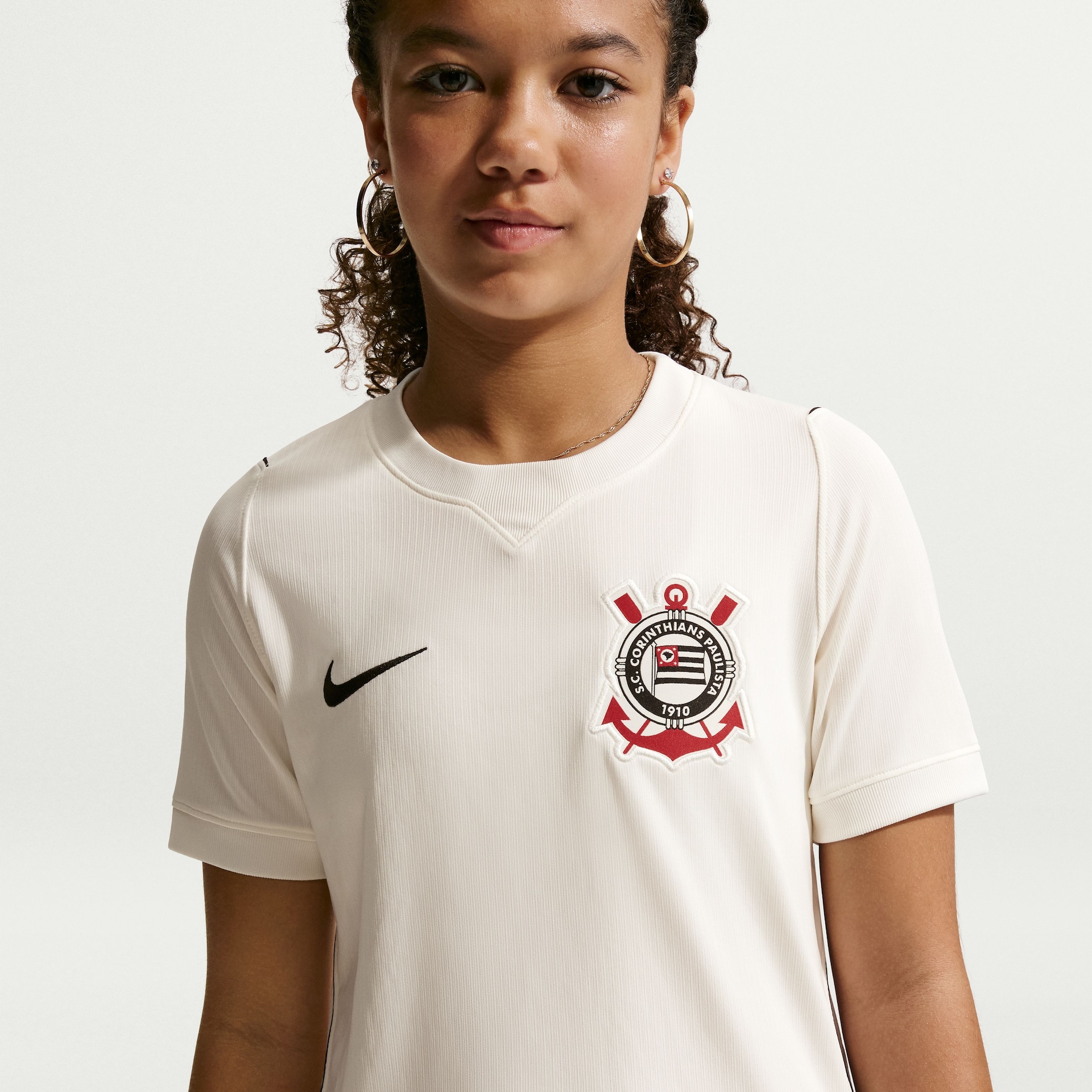 Camisa Corinthians Nike I 2026/27 Torcedor Pro Infantil - Foto 2