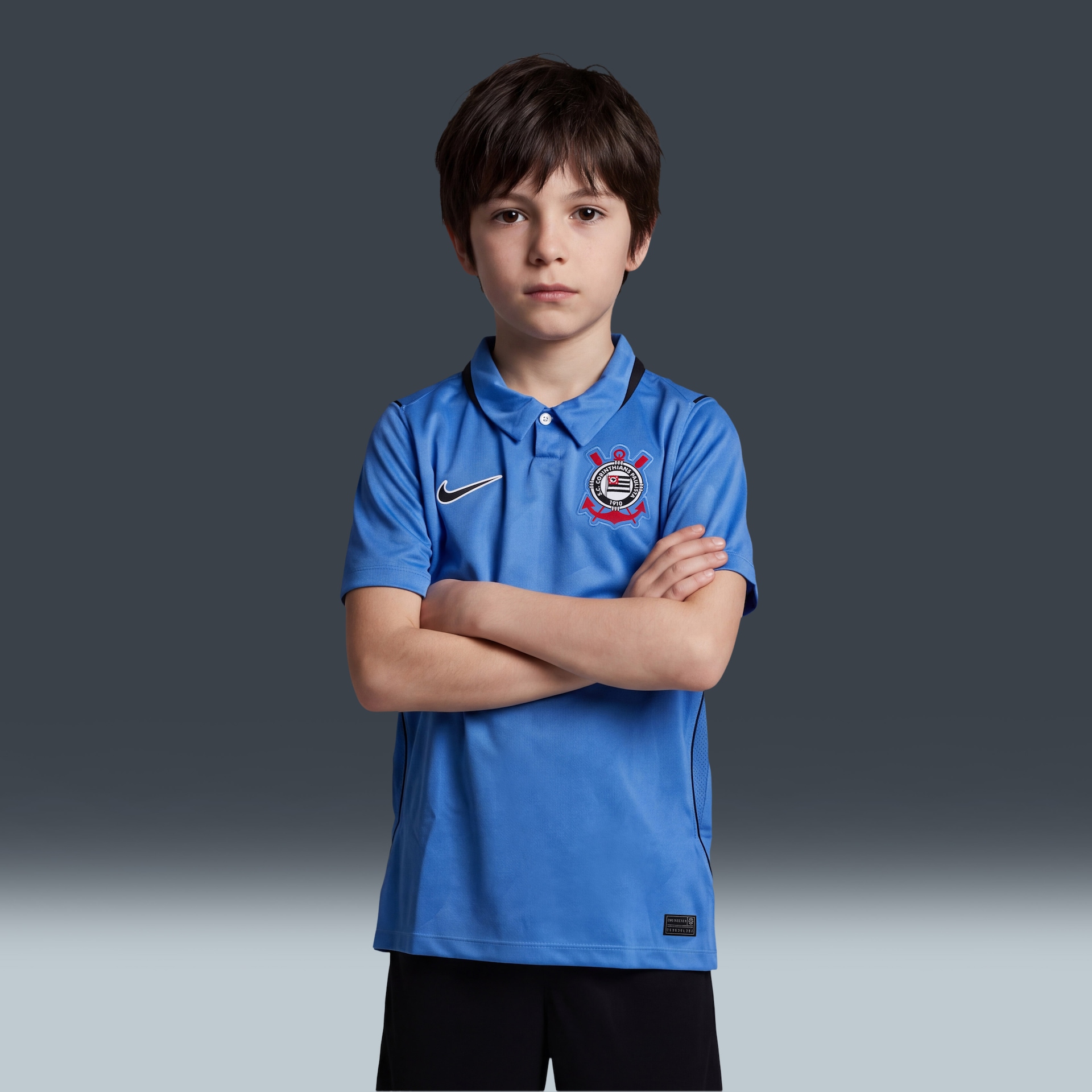 Camisa Corinthians Nike III 2026/27 Torcedor Pro Infantil - Foto 1