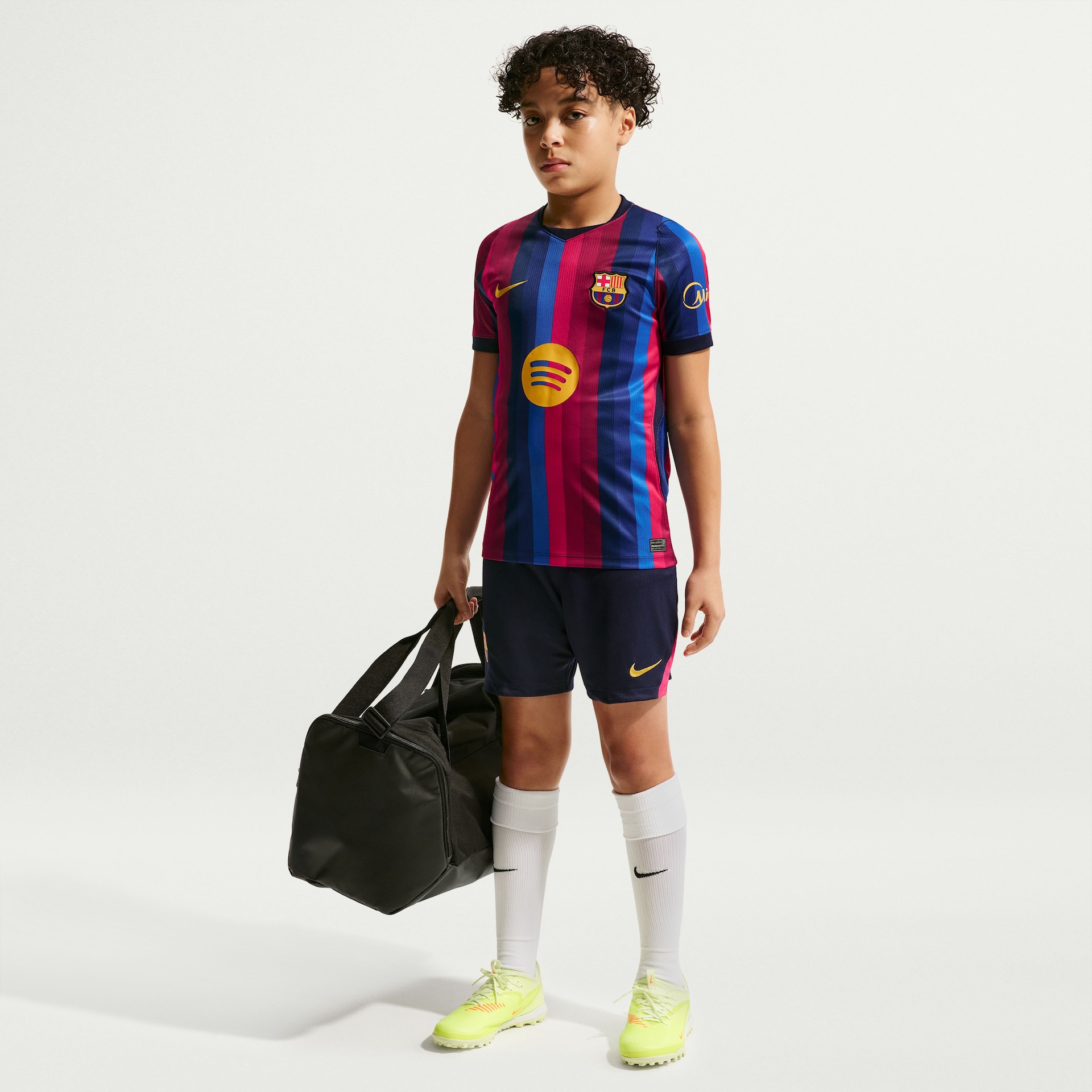 Camisa Barcelona Nike I 2026/27 Torcedor Pro Infantil - Foto 5