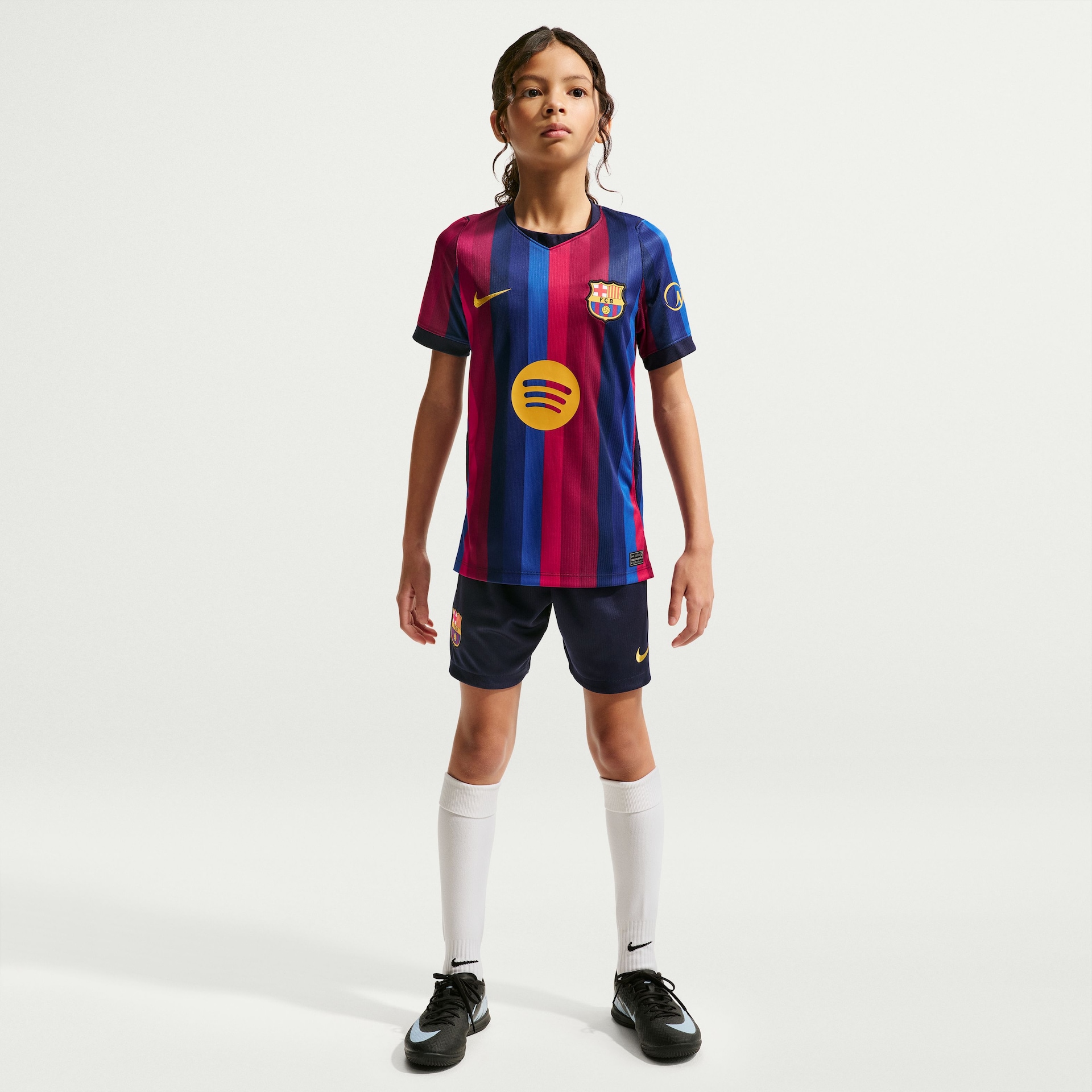 Camisa Barcelona Nike I 2026/27 Torcedor Pro Infantil - Foto 4