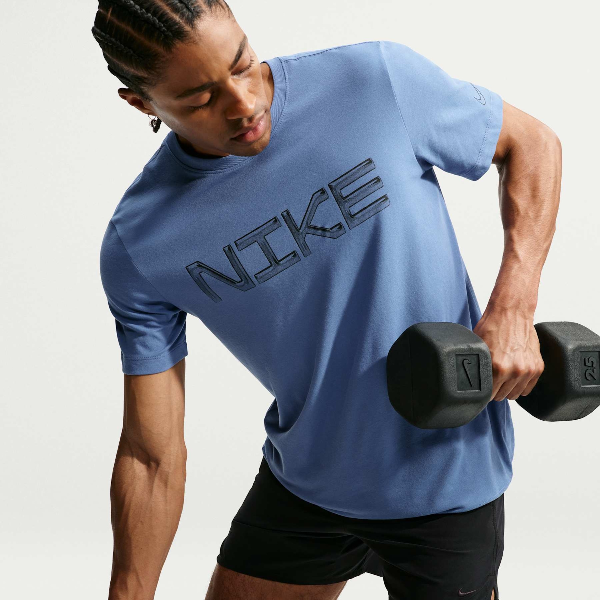 Camiseta Dri-FIT Nike HBR Masculina - Foto 3