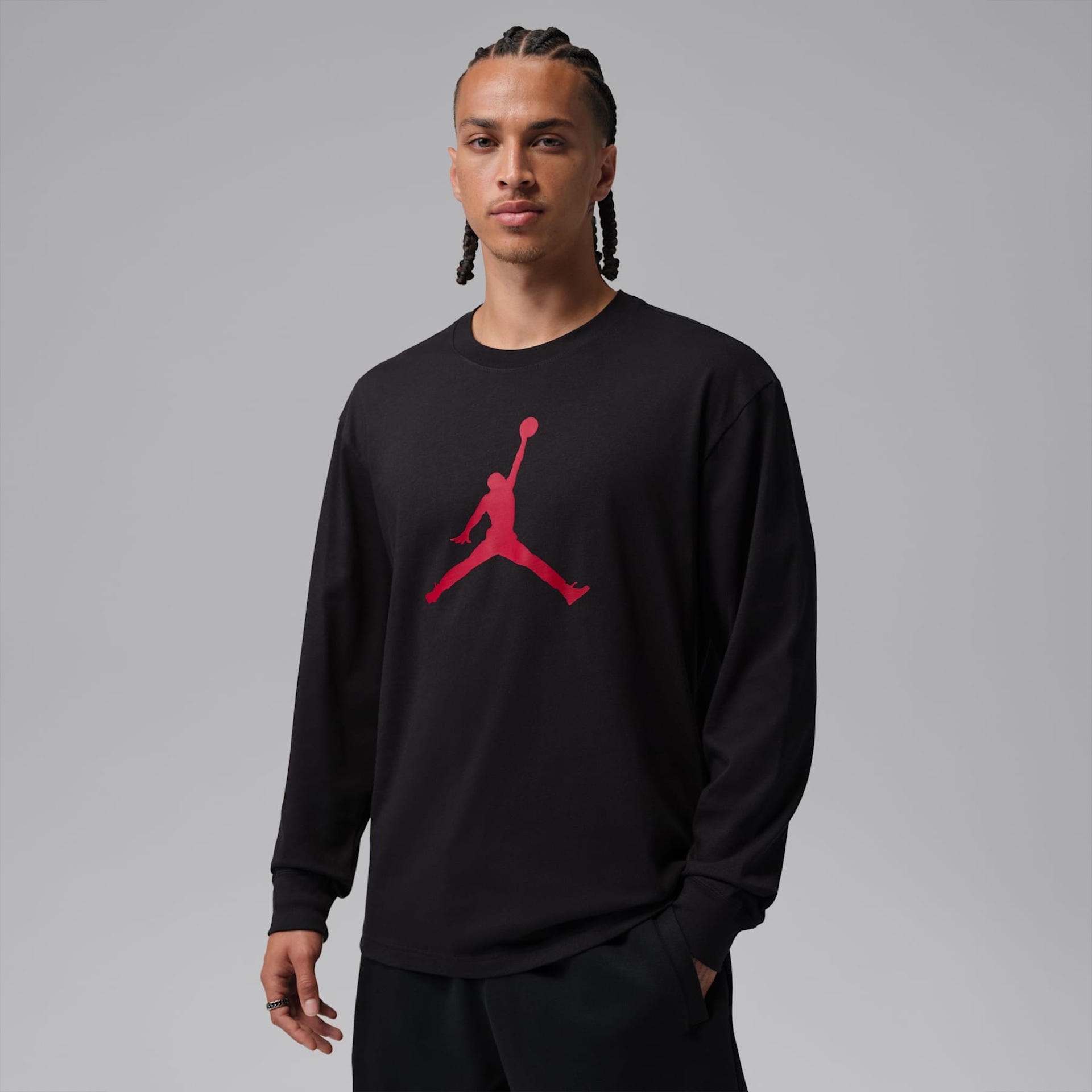 Imagem principal de Camiseta Jordan Manga Longa Jumpman Masculina
