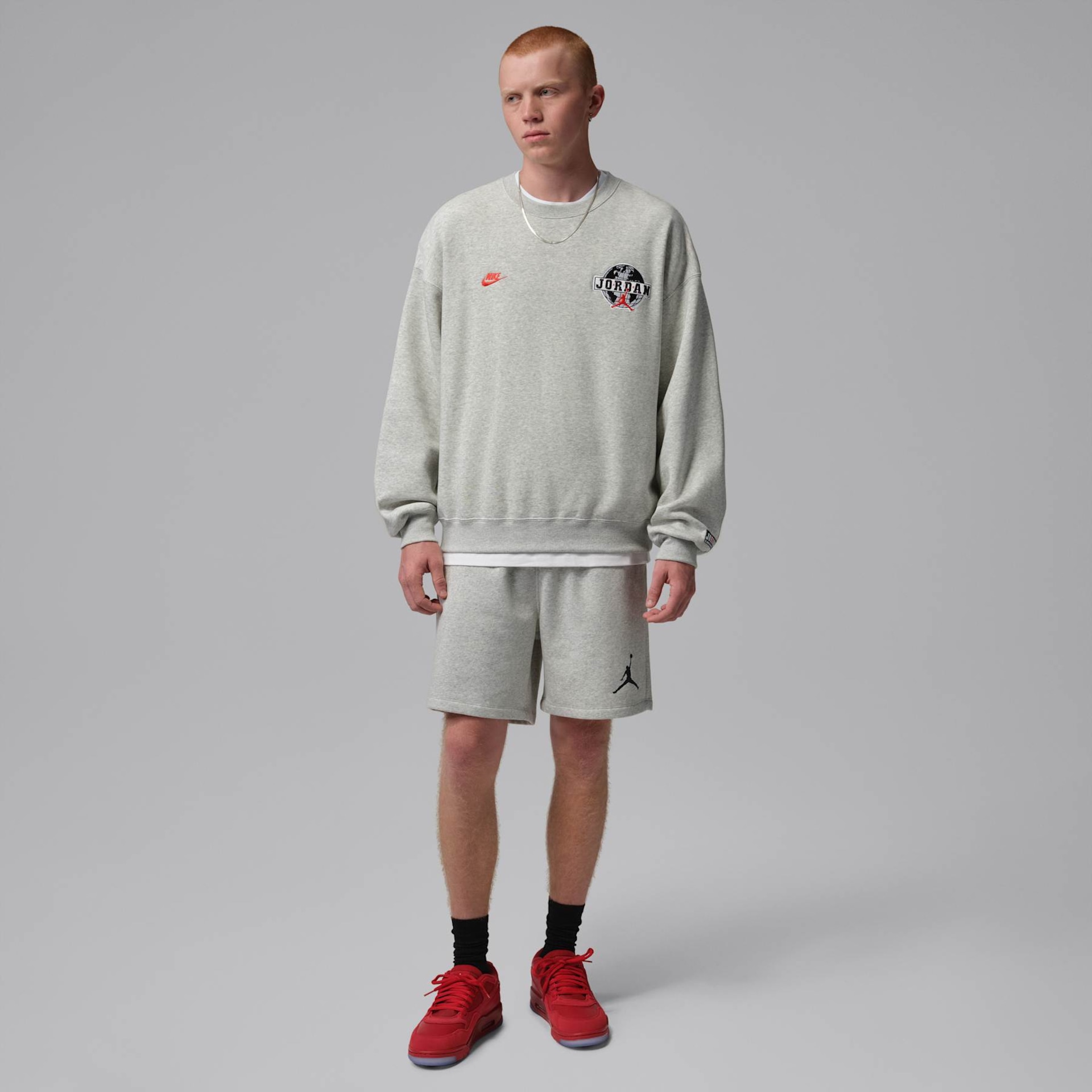 Shorts Jordan Jumpman Fleece Masculino - Foto 6
