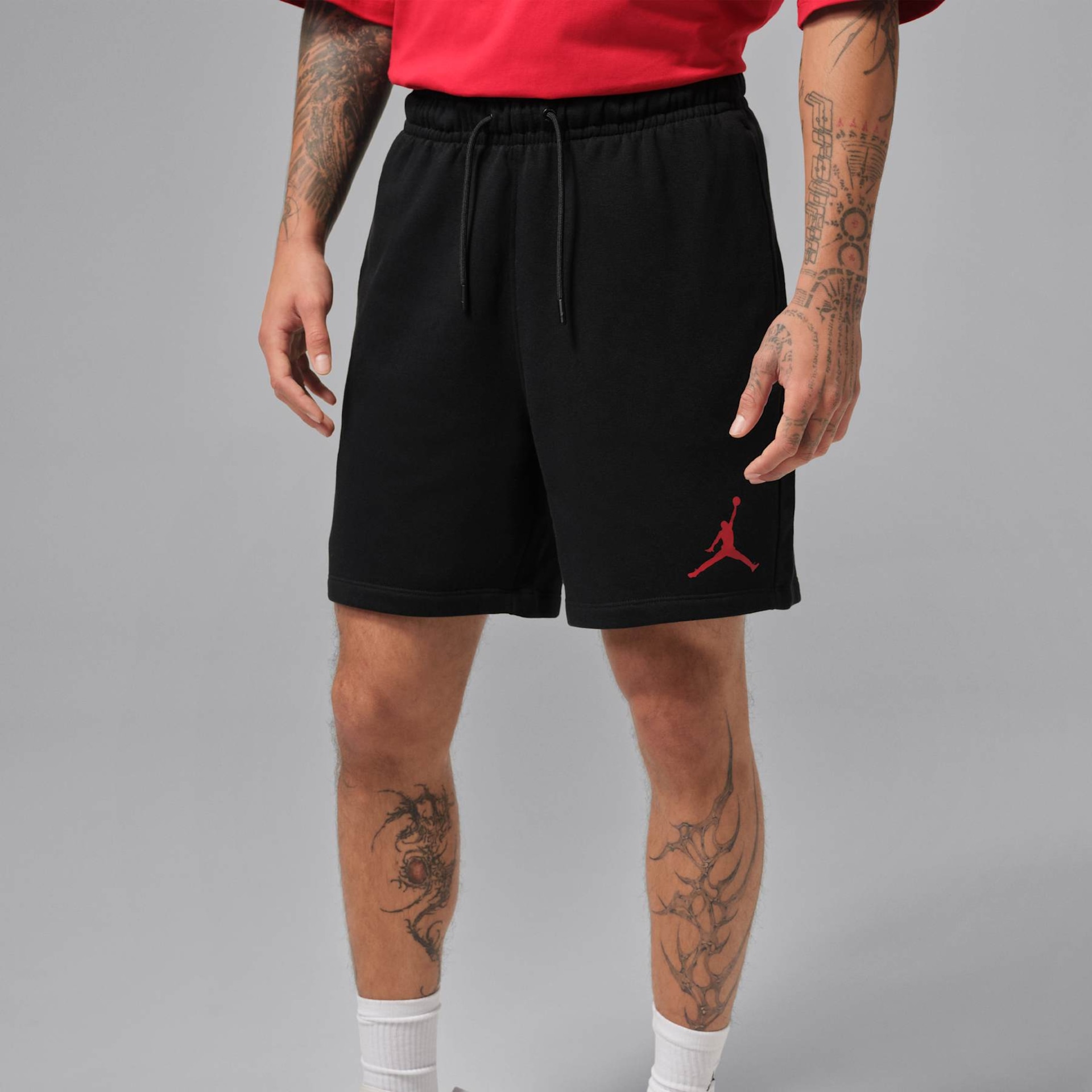 Shorts Jordan Jumpman Fleece Masculino - Foto 1