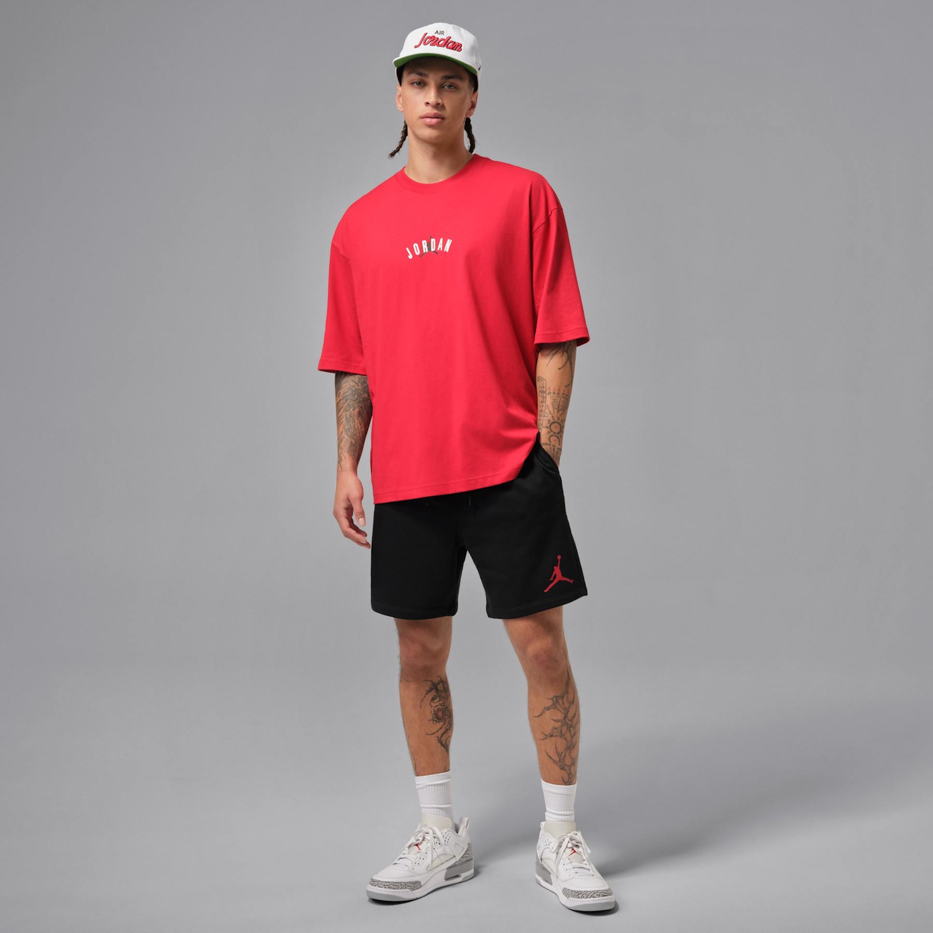 Shorts Jordan Jumpman Fleece Masculino - Foto 7