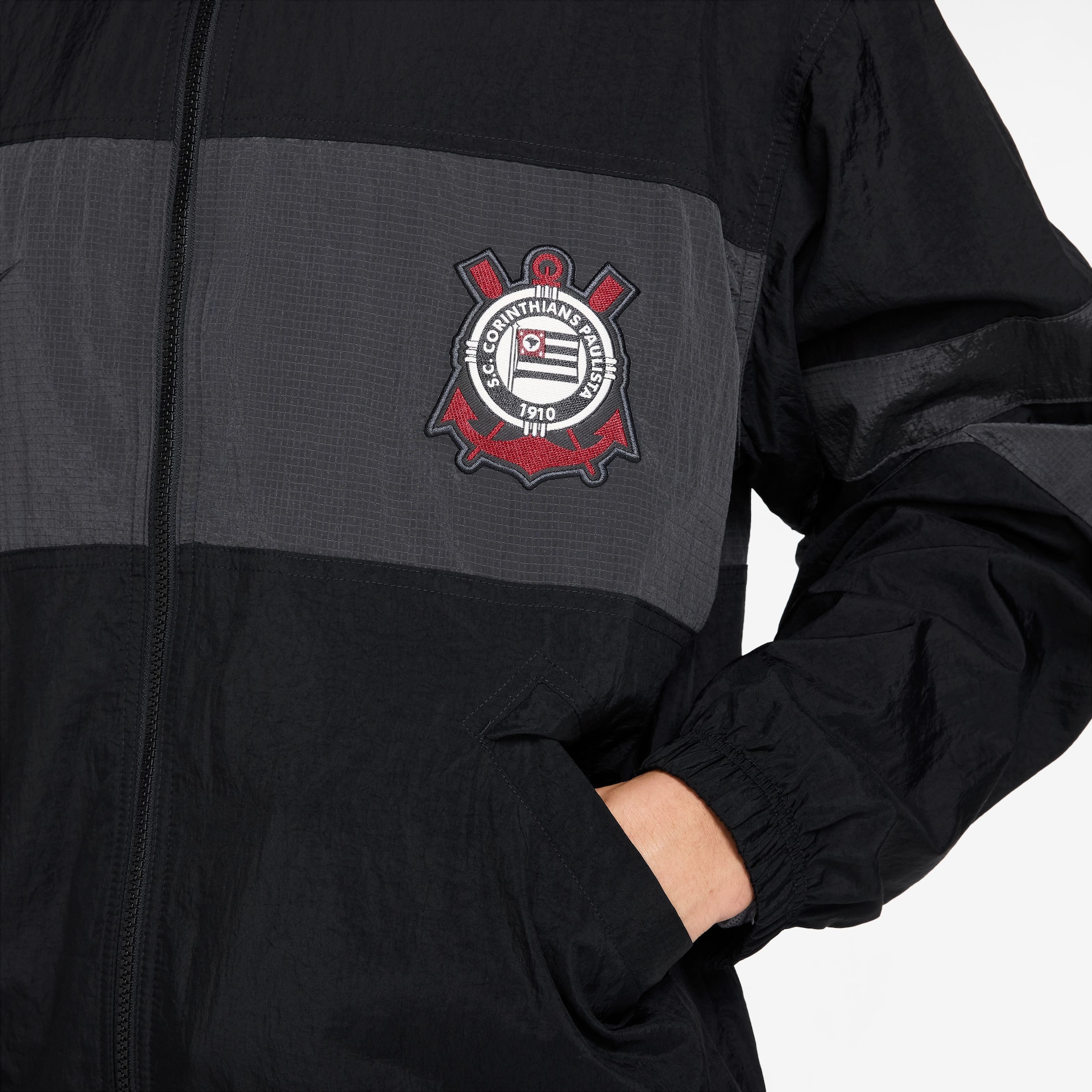 Jaqueta Corinthians Nike Repel i96 Masculino - Foto 2