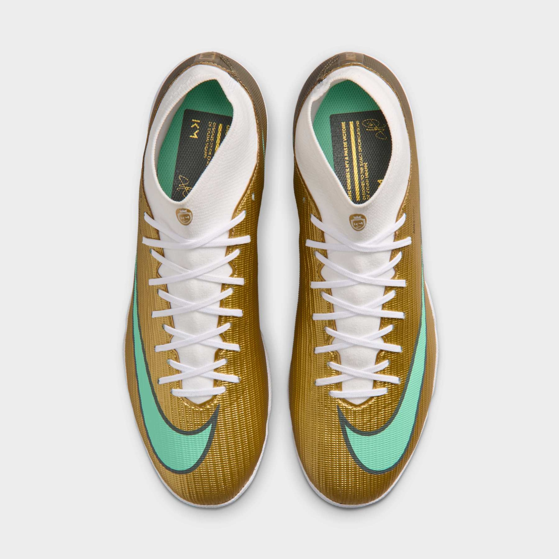 Chuteira Society Kylian Mbappé Nike Mercurial Superfly 11 Academy - Foto 4