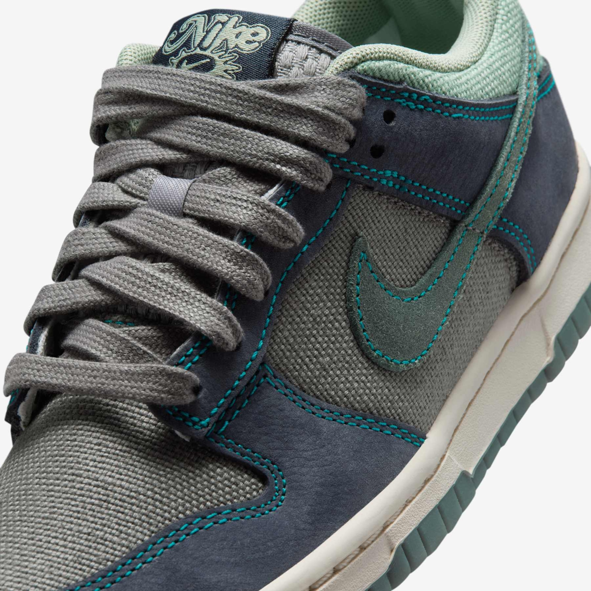 Tênis Nike Dunk Low LV8 Infantil - Foto 7