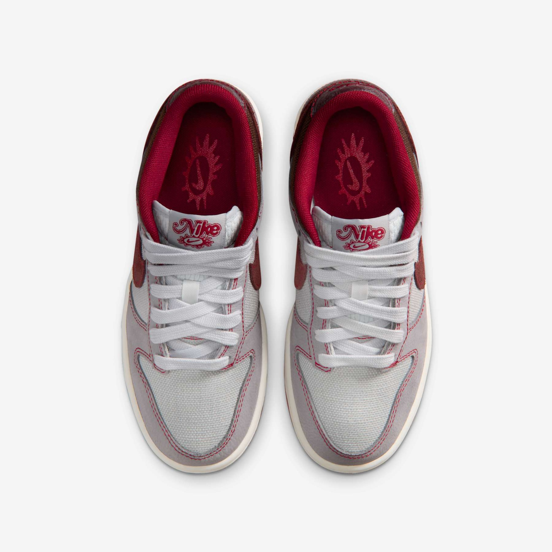 Tênis Nike Dunk Low LV8 Infantil - Foto 4