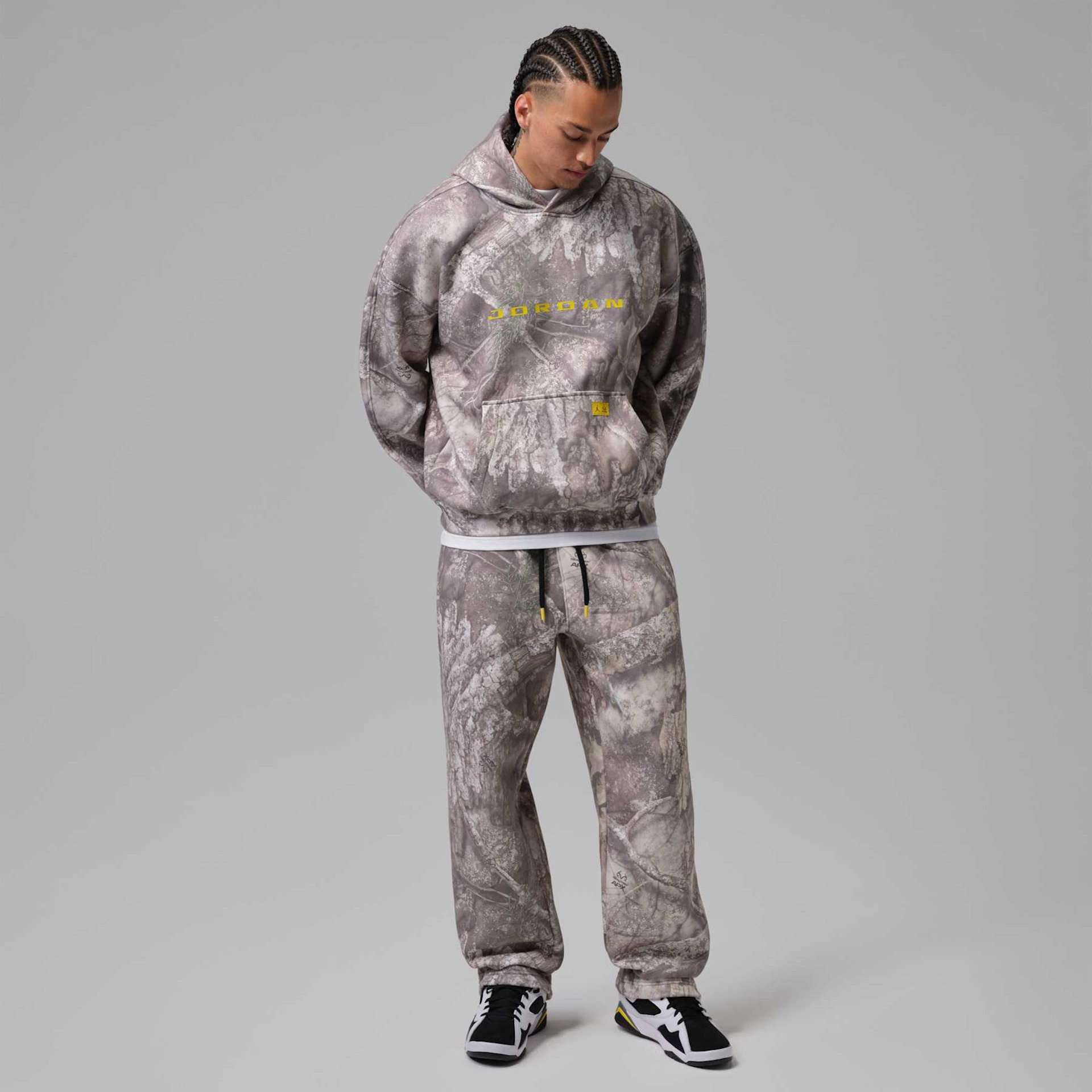 Blusão Jordan Brooklyn Relaxed Fleece Masculino - Foto 7