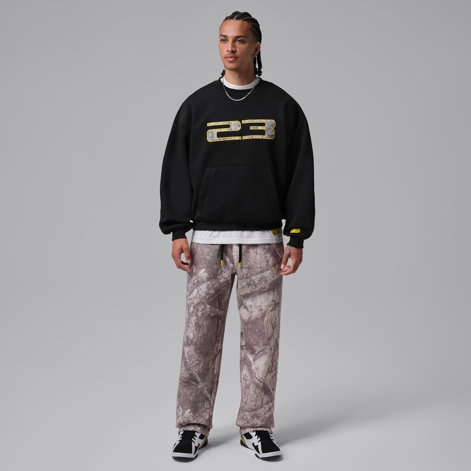 Blusão Jordan Brooklyn Relaxed Fleece Masculino - Foto 6