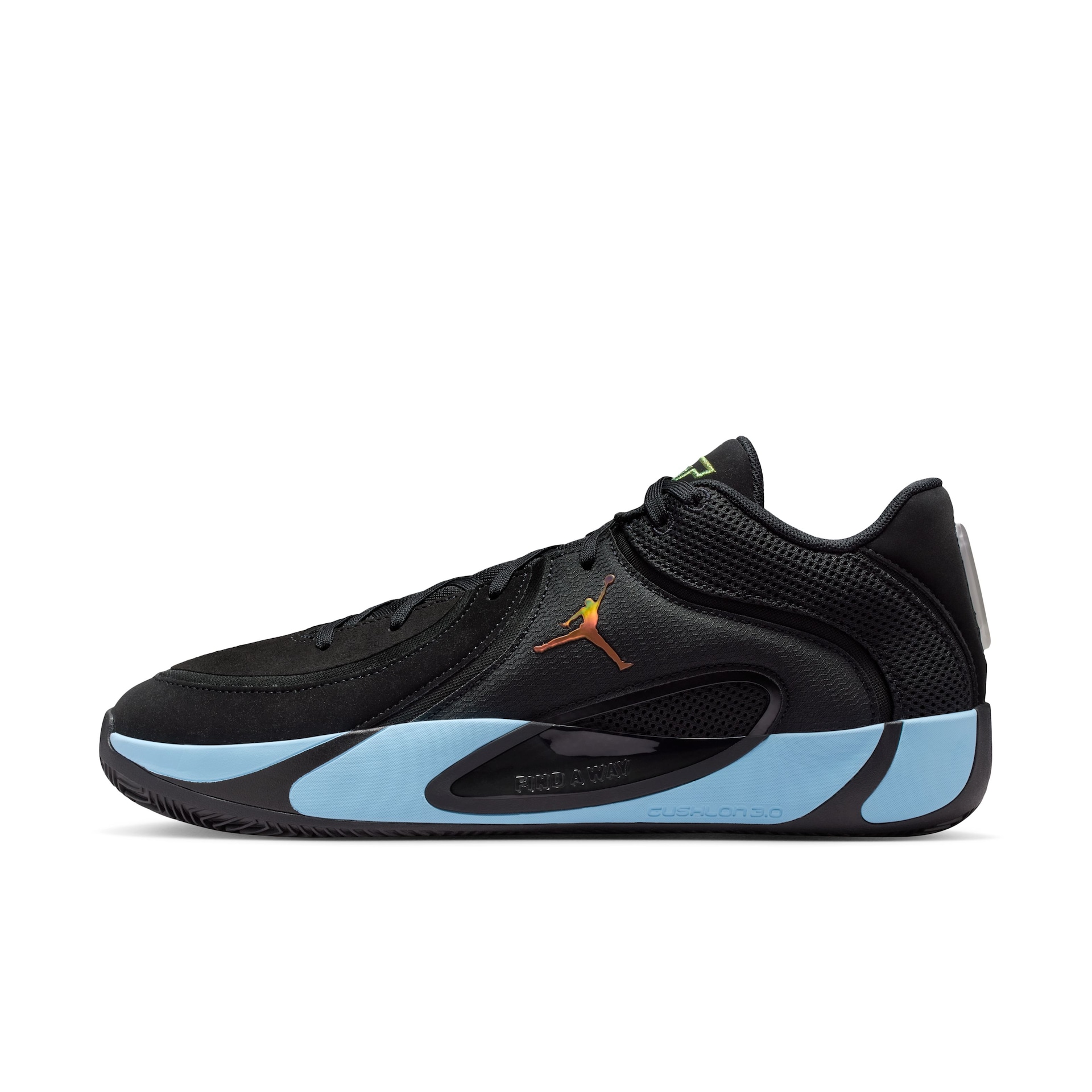 Black and Ice Blue