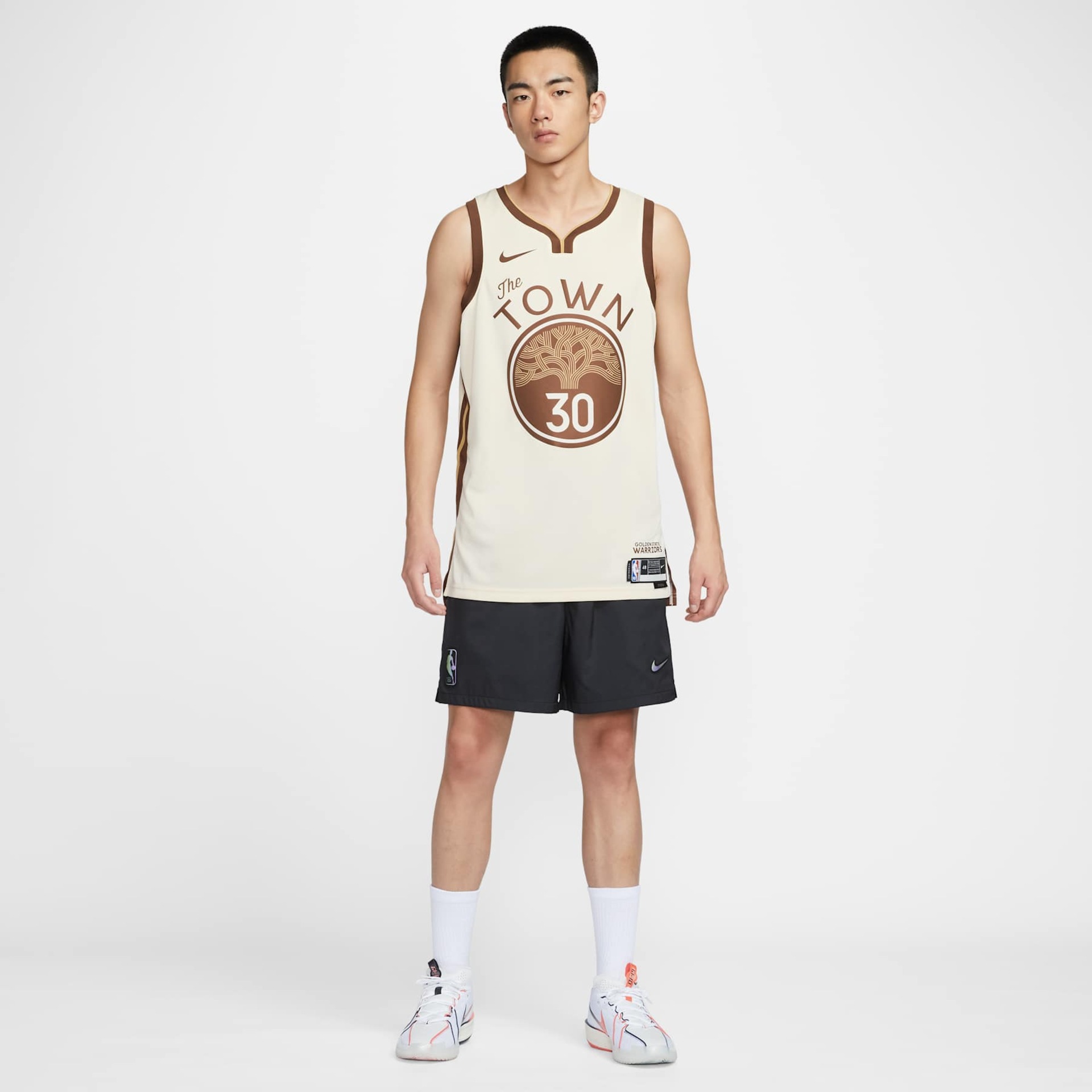 Regata Nike NBA Golden State Warriors 2025/26 City Edition Masculina - Foto 9
