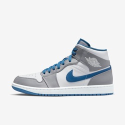 Tênis Nike Air Jordan 1 Mid True Blue