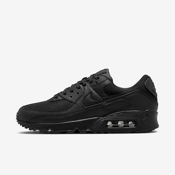 Tênis Nike Feminino Air Max 90 Preto Com Listra Branca Tênis Nike