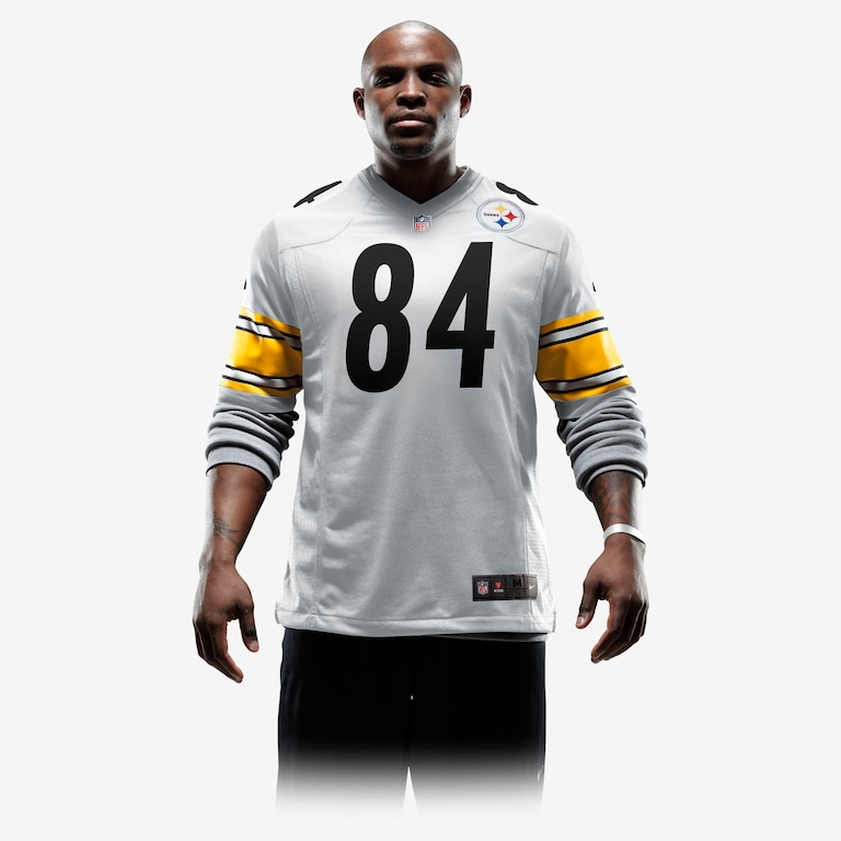 Camisa Futebol Americano Nike Pittsburgh Steelers Masculina (Antonio Brown) - Foto 3