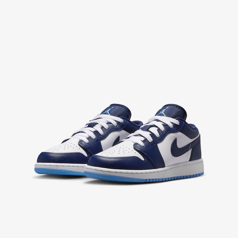 Tênis Air Jordan 1 Low Infantil - Foto 5
