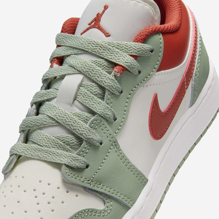 Tênis Air Jordan 1 Low Infantil - Foto 7