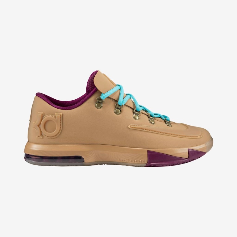 Tênis Nike KD VI EXT Gum Masculino - Foto 1