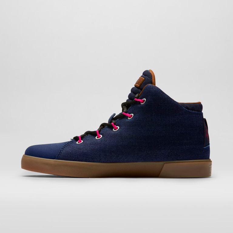 Tênis Nike LeBron XII Lifestyle Denim Edição Limitada Masculino - Foto 3