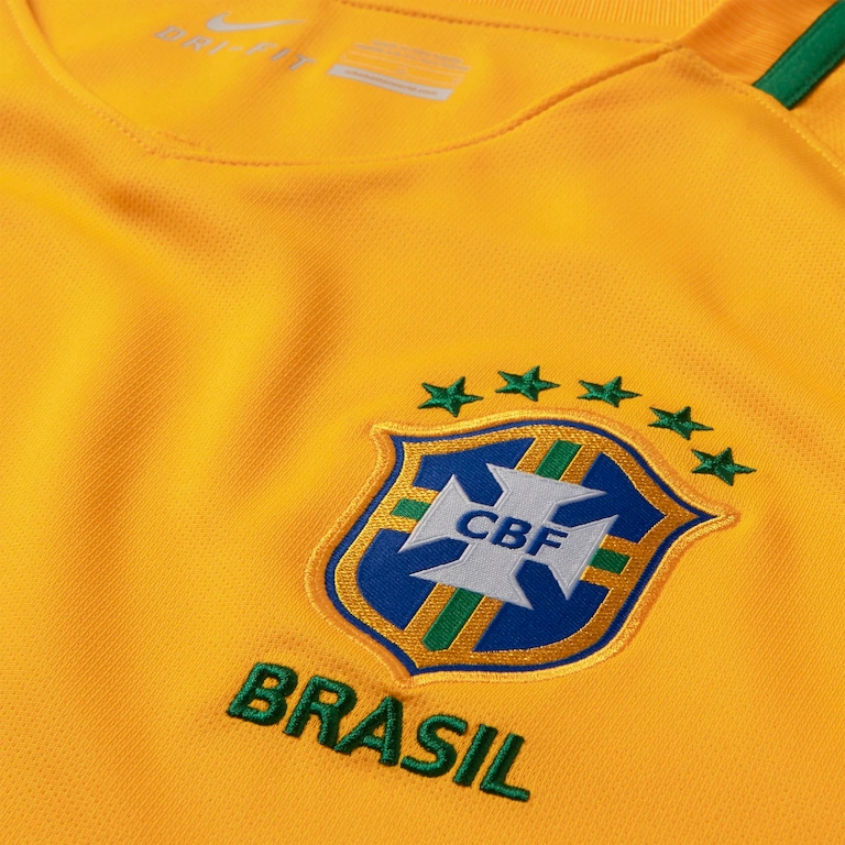 Camiseta Nike Brasil I Torcedor Pro Masculina - Foto 3