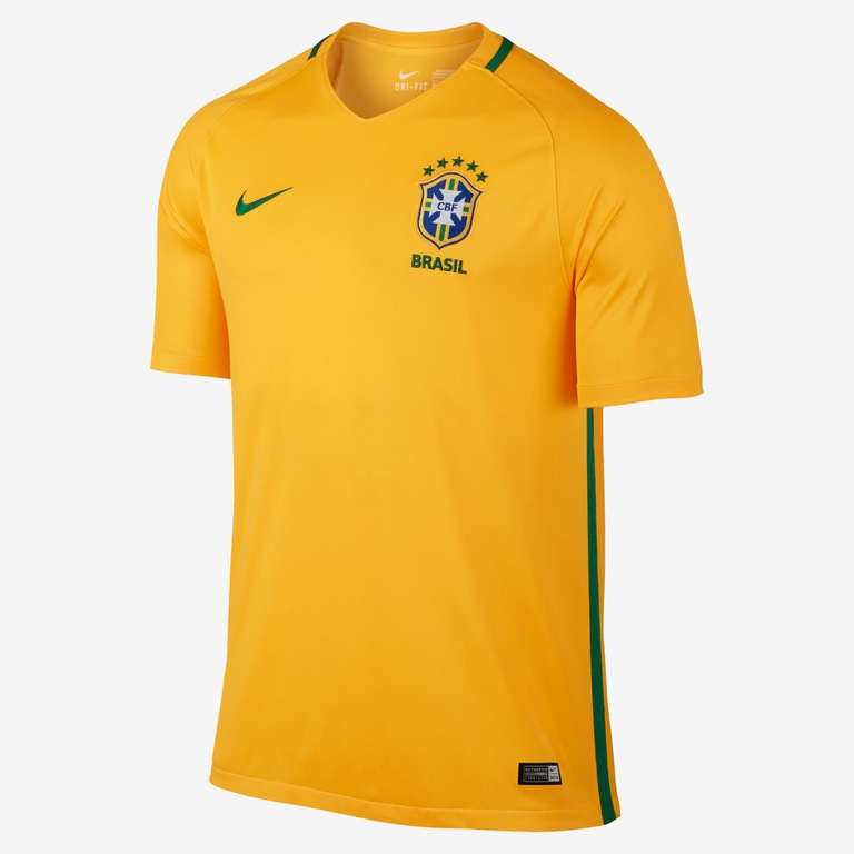 Camiseta Nike Brasil I Torcedor Pro Masculina - Foto 1