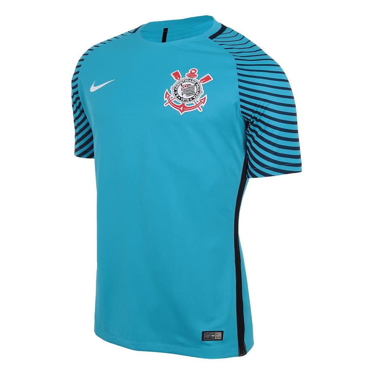 Camisa de Goleiro Nike Corinthians 2016/17 Masculina - Foto 1