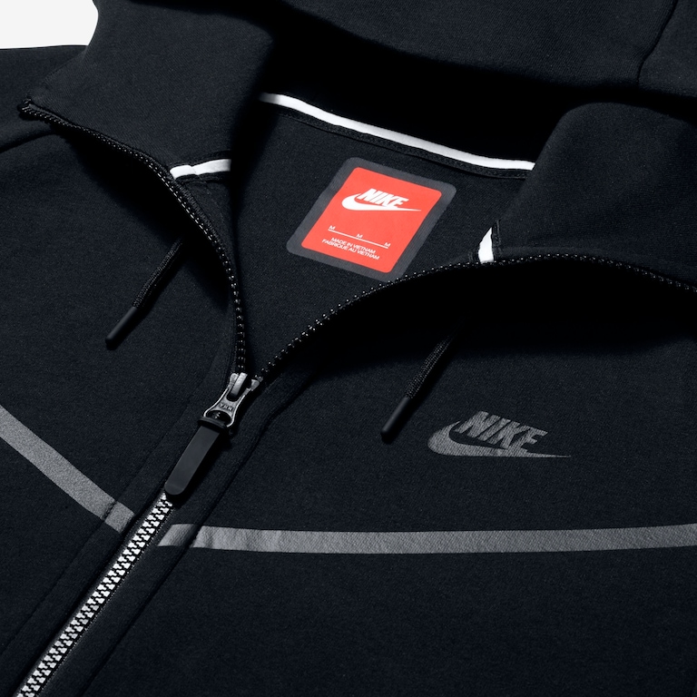 Jaqueta Nike Sportswear Tech Fleece Windrunner Masculina - Foto 7