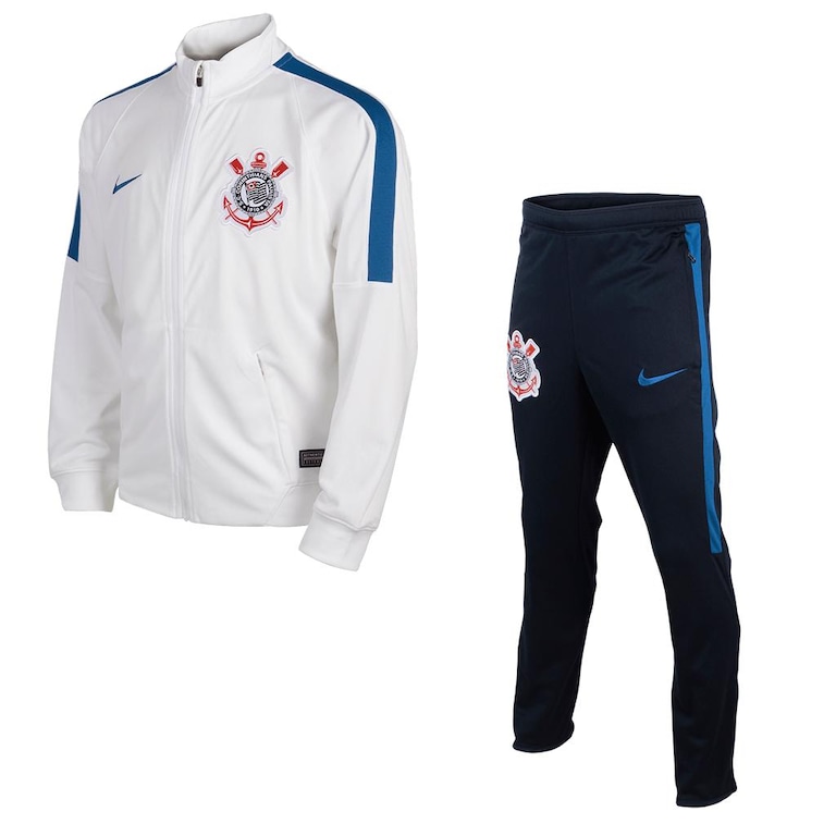 Agasalho de Treino Nike Corinthians Infantil - Foto 1