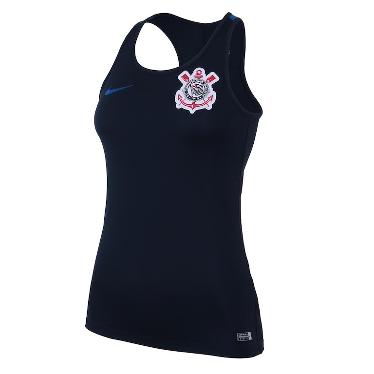 Regata de Treino Nike Corinthians Dri-Fit Feminina - Foto 1