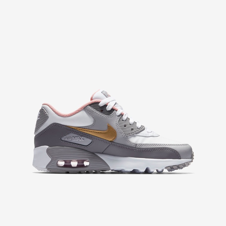 Tênis Nike Air Max 90 Leather Infantil - Foto 3