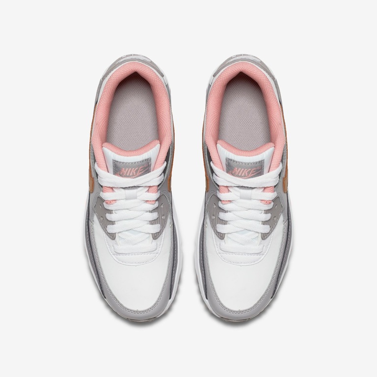 Tênis Nike Air Max 90 Leather Infantil - Foto 4
