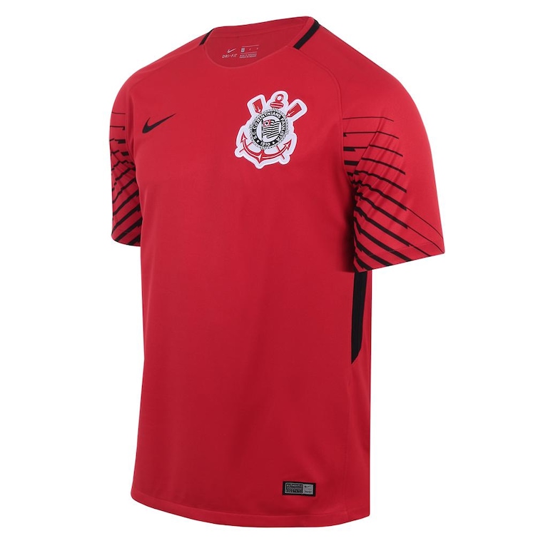 Camisa de Goleiro Nike Corinthians 2017/18 Torcedor Pro Masculina - Foto 1