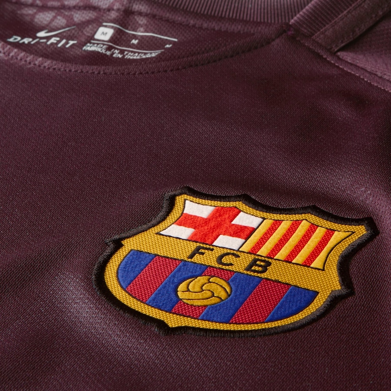 Camisa Nike Barcelona III 2017/18 Torcedor Pro Masculina - Foto 3