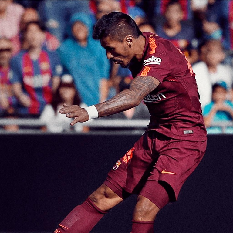 Camisa Nike Barcelona III 2017/18 Torcedor Pro Masculina - Foto 8