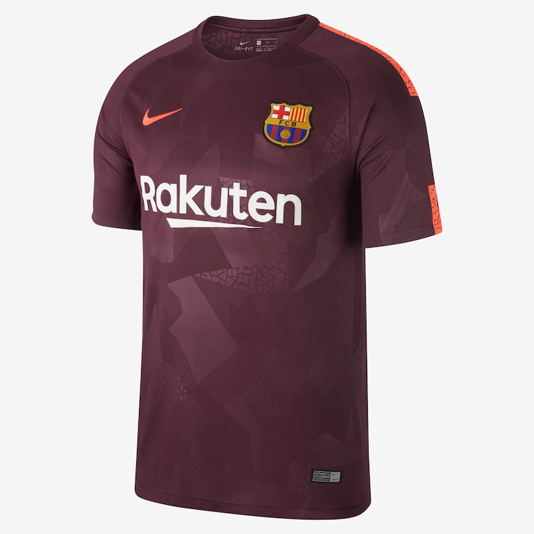 Camisa Nike Barcelona III 2017/18 Torcedor Pro Masculina - Foto 1