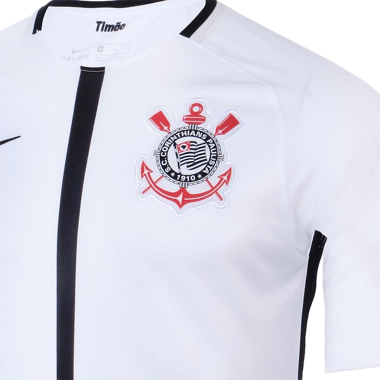 Camiseta Nike Corinthians I 2017/2018 Torcedor Pro Masculina - Foto 4