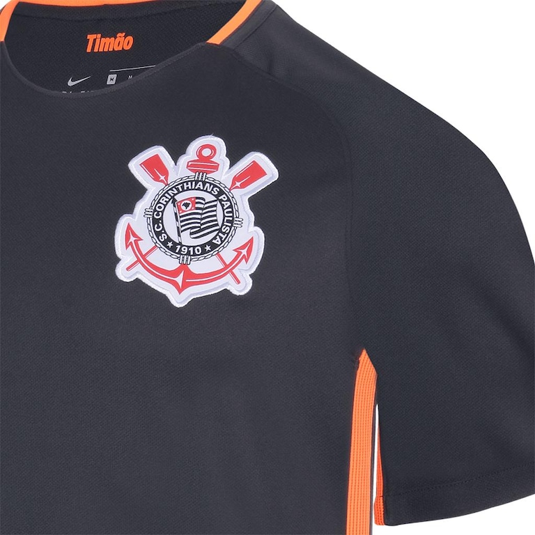 Camisa Nike Corinthians III 2017/18 Torcedor Pro Masculina - Foto 4