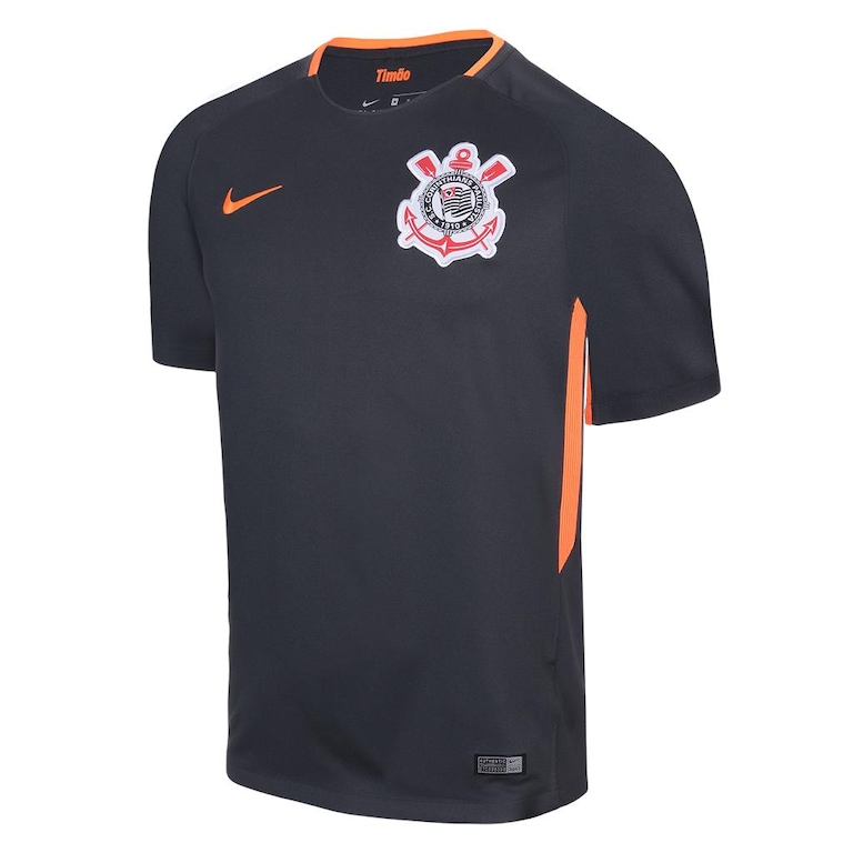 Camisa Nike Corinthians III 2017/18 Torcedor Pro Masculina - Foto 1