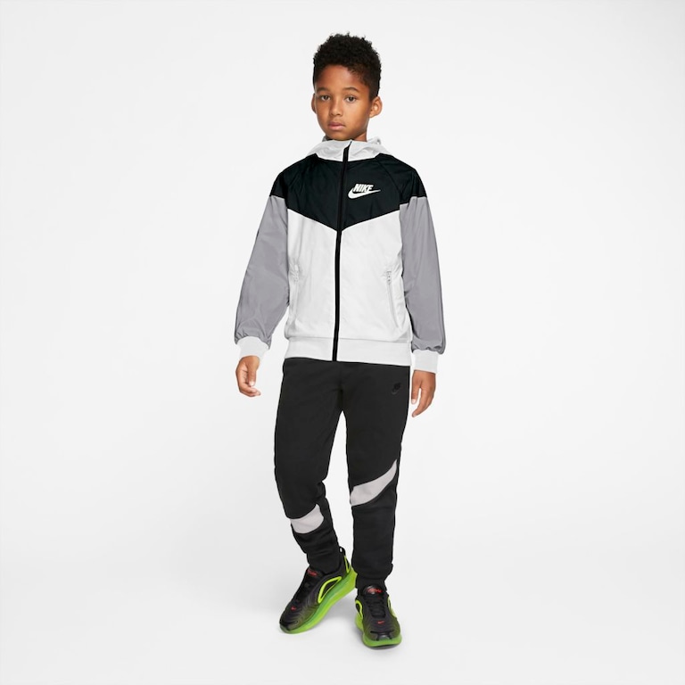 Jaqueta Nike Sportswear Windrunner Infantil - Foto 5