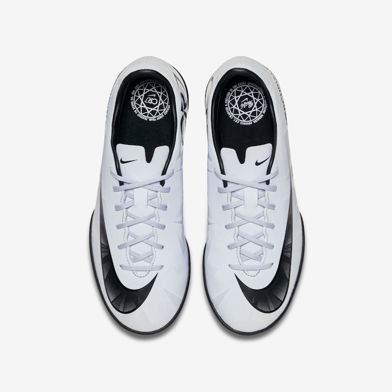 Chuteira Nike MercurialX Victory VI CR7 Infantil Futsal - Foto 4