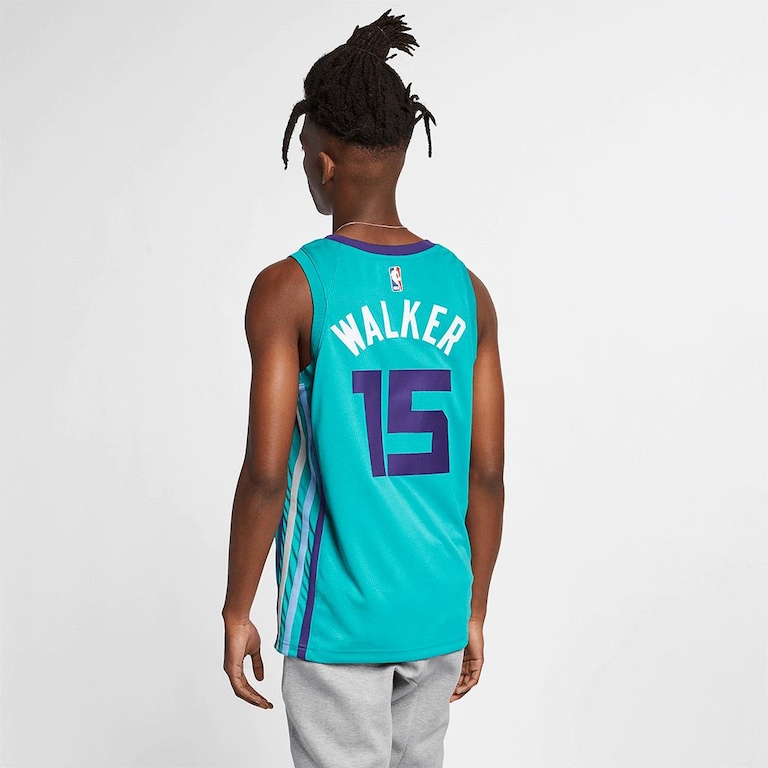 Regata Jordan Charlotte Hornets Icon Edition Swingman Masculina - Foto 3