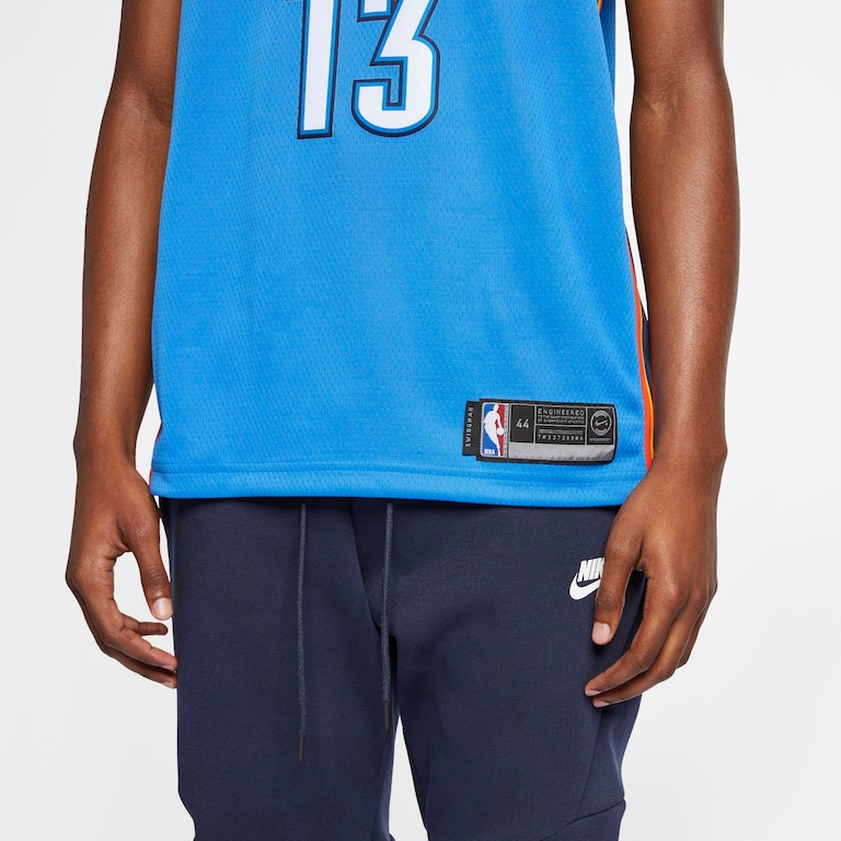 Regata Nike Oklahoma City Thunder Icon Editon Swingman Masculina - Foto 5
