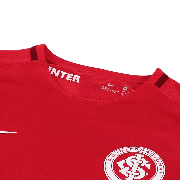 Camisa Nike Internacional I 2017/18 Torcedor Masculina - Foto 4