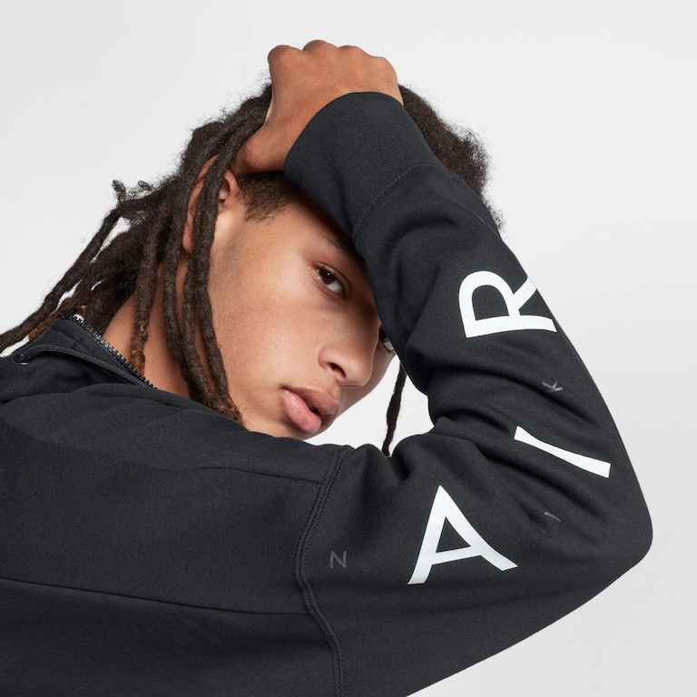 Jaqueta Nike Air Fleece Masculina - Foto 4