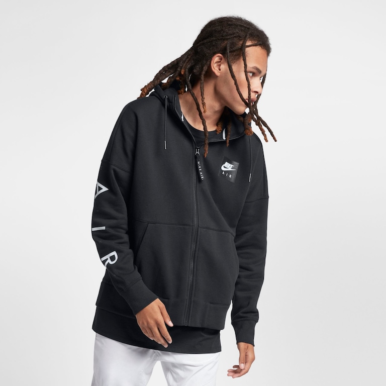 Jaqueta Nike Air Fleece Masculina - Foto 1