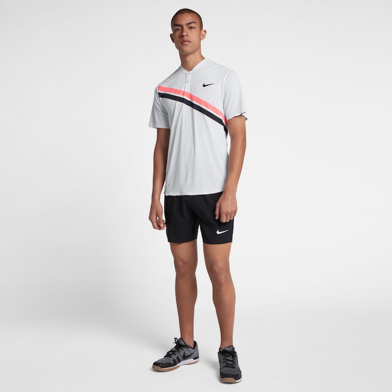 Camisa Polo Nike Court Zonal Roger Federer Masculina - Foto 4