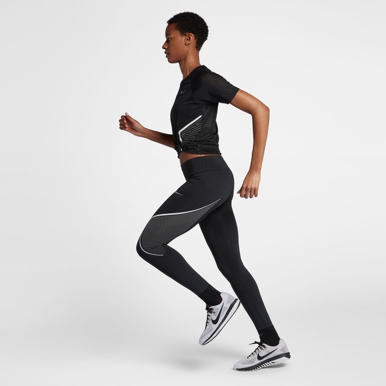 Legging Nike Power Tight Fast Graphic Feminina - Foto 8